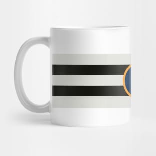 D-Day Stripes with RAF Roundel (Horizontal) Mug